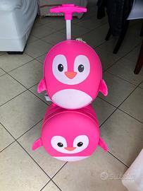 Trolley BB Bag Penguin Pink