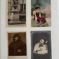 14 cartoline postali,4 viaggiate 