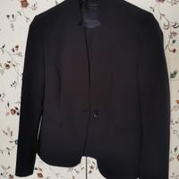 tailleur giacca e pantalone taglia 46 blu