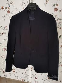 tailleur giacca e pantalone taglia 46 blu