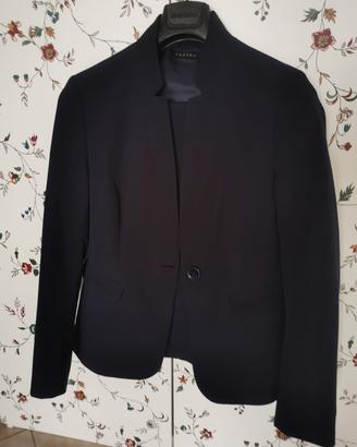 tailleur giacca e pantalone taglia 46 blu