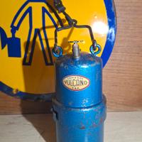 Lampada ad acetilene, carburo, miniera.