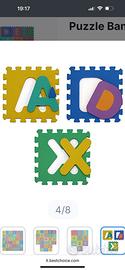 Tappeto puzzle per bambini