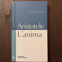 L’anima. Aristotele.
