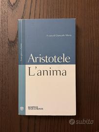 L’anima. Aristotele.
