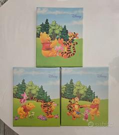Quadri tela Winnie the Pooh e Barbapapà