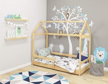 ACMA Letto per bambini Montessoriano in legno