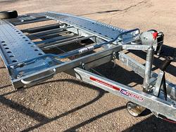 CARRELLO RIMORCHIO TRASPORTO VEICOLI CON RAMA DI S