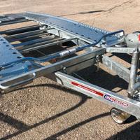 CARRELLO RIMORCHIO TRASPORTO VEICOLI CON RAMA DI S