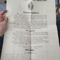 Bologna 1853 Governo civile militare assassini