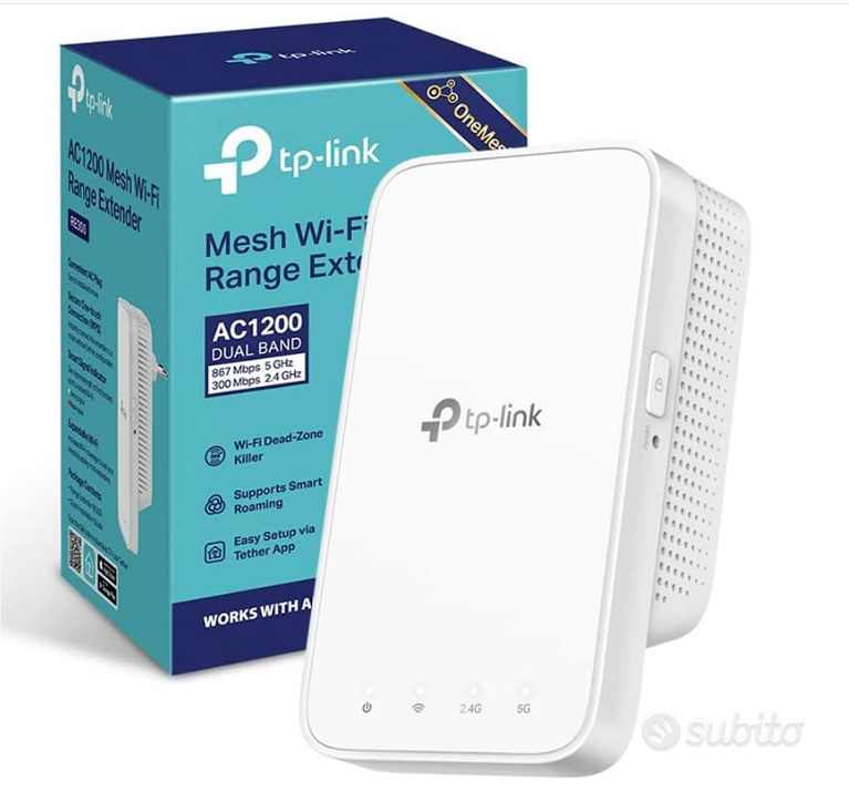 Ripetitore di segnale wifi TP-Link ac 1200 - Informatica In vendita a Padova