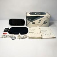Sony PSP 1004 Nera Scatola NO Umd + 50 Giochi