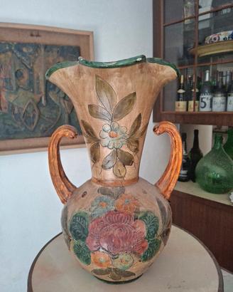 Vaso vintage a forma di anfora, di Vara Alcamo