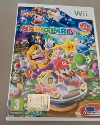gioco Nintendo wii Mario party 9 in ITALIANO 