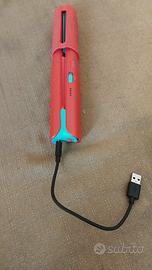 Piastra capelli USB SilverCrest fucsia