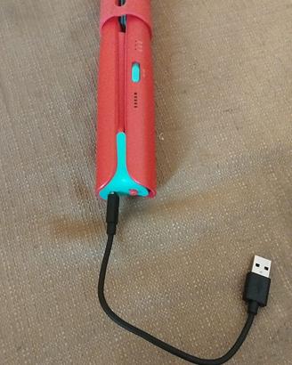 Piastra capelli USB SilverCrest fucsia