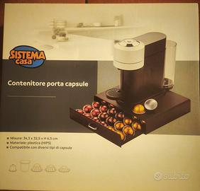 Contenitore Porta Capsule Caffè- pari al nuovo 