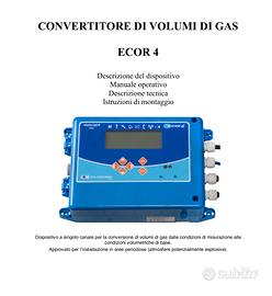 Convertitore di volume di gas elettronico Sagecom