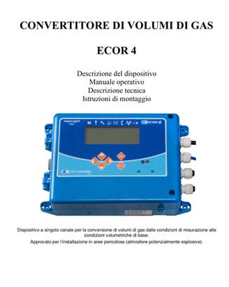 Convertitore di volume di gas elettronico Sagecom