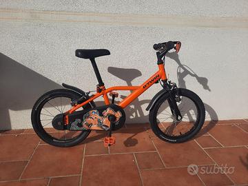 Bicicletta decathlon 16 btwin 500 robot bambino 