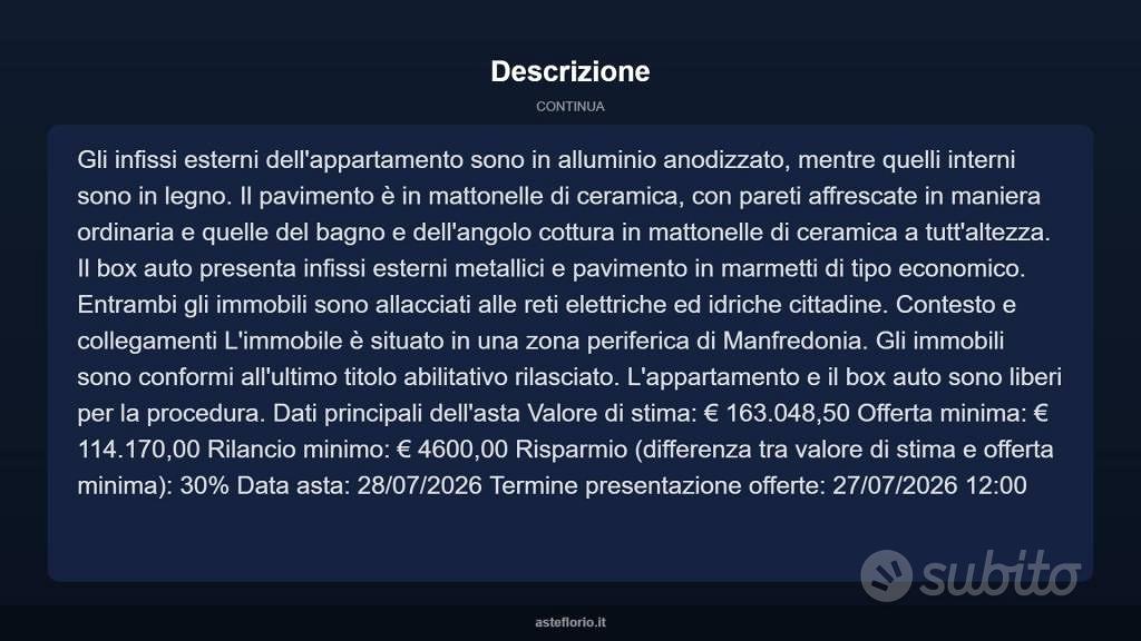 Appartamento – Manfredonia, Siponto - Vista 5