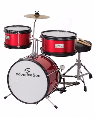 Batteria acustica junior Soundsation ROSSA