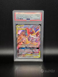 Pokèmon PSA 9 Mint Charizard & Braixen GX #SM230 –