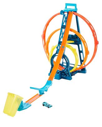 Hot Wheels Track Builder Unlimited Triple Loop Kit