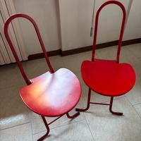 Coppia sedie Dafne di Gastone Rinaldi per Thema