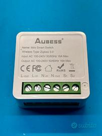 Aubess mini smart switch Zigbee 3.0