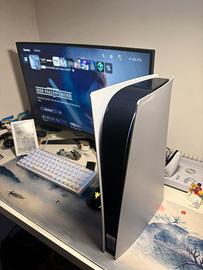 Playstation 5 + 1 Controllo bianco nuovo