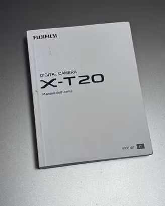 Manuale Istruzioni ITALIA Originale Fujifilm X-T20