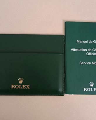 Porta Garanzia Rolex ref. 411920905 