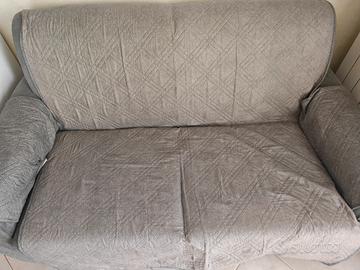  divano due posti grigio 