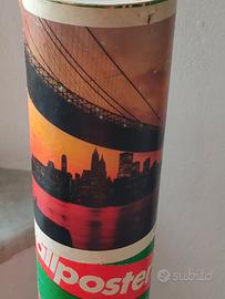 CARTA DA PARATI wall poster NEW YORK in 8 pezzi