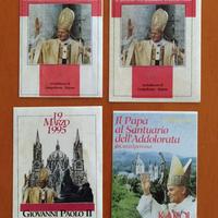 Adesivi Giovanni Paolo II, Castelpetroso 1995