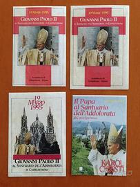 Adesivi Giovanni Paolo II, Castelpetroso 1995