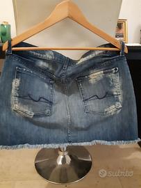 7 For All Mankind  Minigonna
