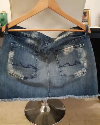 7 For All Mankind  Minigonna