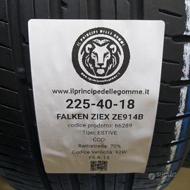 2 GOMME 225 40 18 FALKEN A66289