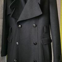 Versace Jeans Couture - Cappotto Nero - Lana - Tag