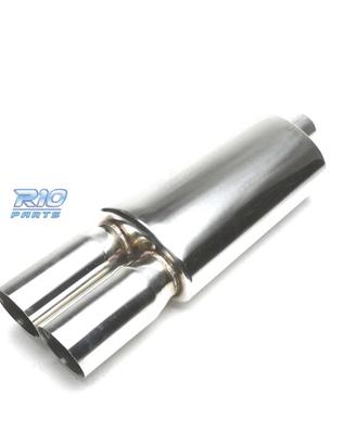 SCARICO UNIVERSALE IN ACCIAIO INOX A DOPPIA USCITA