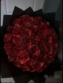 bouquet di rose rosse
