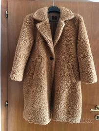 Cappotto teddy color cammello