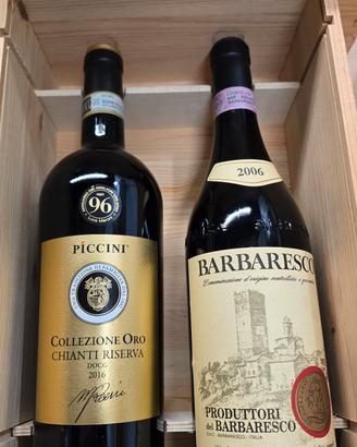 vino Barbaresco + Piccini