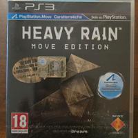 Heavy rain per ps3 nuovo ancora pellicolato