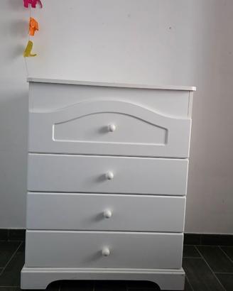 Comò bianco