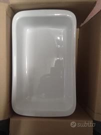 pirofile bianche in ceramica