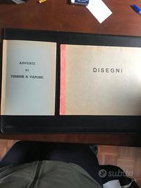 "Appunti di turbine a vapore" con figure f. t.