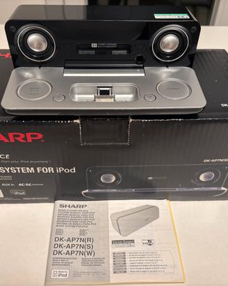 Sharp - Impianto musicale per iPod